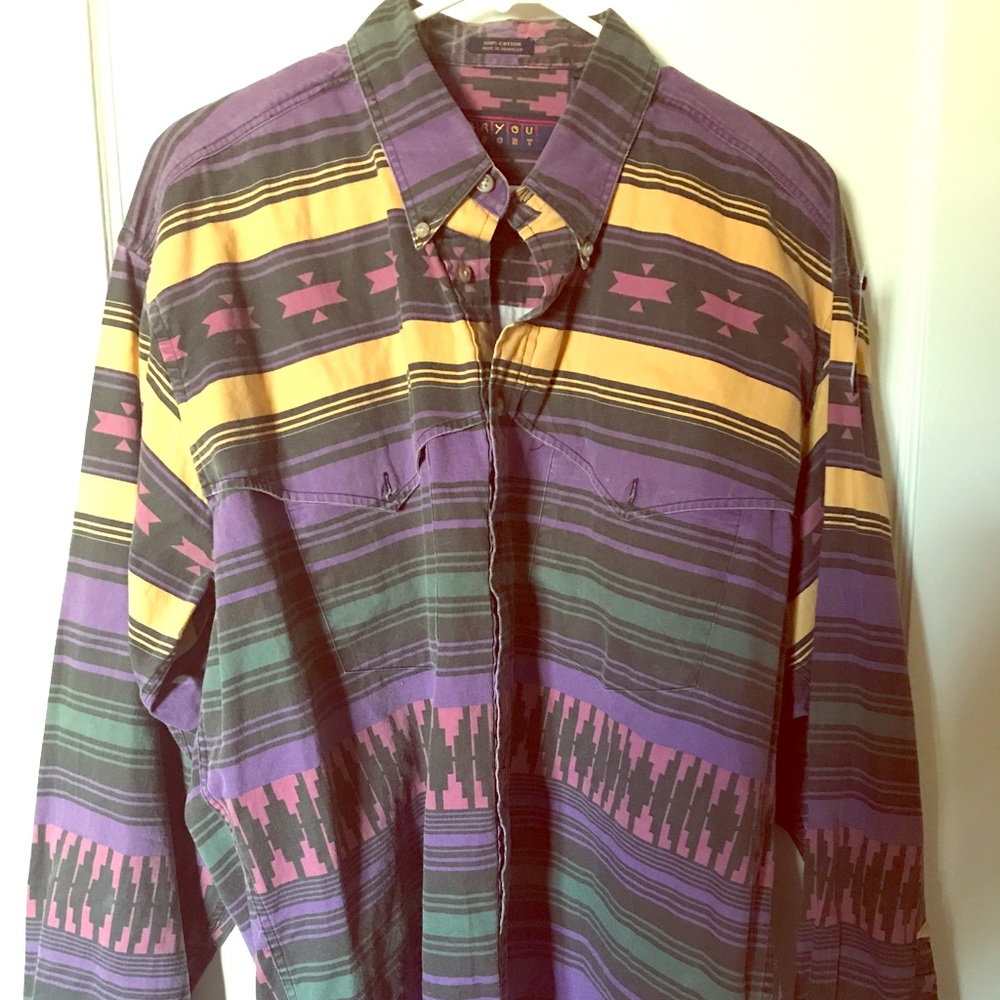 Bayou long sleeve classic button up